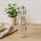 REGENT GLASS BOTTLES WITH WHITE CLIP TOP LIDS 6 PACK, 250ML