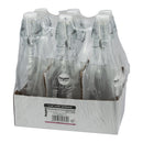 REGENT GLASS BOTTLES WITH WHITE CLIP TOP LIDS 6PK, 250ML
