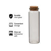 REGENT GLASS BOTTLES WITH CORK LIDS 4PK, 100ML