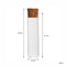 REGENT GLASS BOTTLES WITH CORK LIDS 4PCS, 100ML (37MM DIAX128MM)