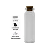 REGENT GLASS BOTTLES WITH CORK LIDS 12PK, 18ML