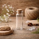 REGENT GLASS BOTTLES WITH CORK LIDS 12PK, 18ML
