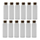 REGENT GLASS BOTTLES WITH CORK LIDS 12PK, 18ML