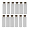 REGENT GLASS BOTTLES WITH CORK LIDS 12PK, 18ML