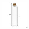 REGENT GLASS BOTTLES WITH CORK LIDS 12PK, 30ML