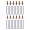 REGENT GLASS BOTTLES WITH CORK LIDS 12PK, 30ML