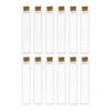 REGENT GLASS BOTTLES WITH CORK LIDS 12PK, 30ML