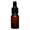 REGENT AMBER GLASS BOTTLE WITH BLACK PLASTIC DROPPER LID 4 PIECE, 10ML (25MM DIAX82MM)