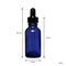 REGENT BLUE GLASS BOTTLE WITH DROPPER LID 4 PIECE, 30ML