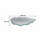 REGENT LEAF PLATTER BUBBLE GLASS - MEDIUM