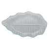 REGENT LEAF PLATTER BUBBLE GLASS - MEDIUM