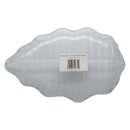 REGENT LEAF PLATTER BUBBLE GLASS - MEDIUM