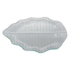 REGENT LEAF PLATTER BUBBLE GLASS - LARGE, (460X280X45MM)