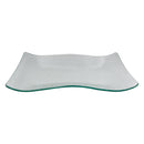REGENT WAVY RECTANGULAR PLATTER BUBBLE GLASS - LARGE, (410X260MM)