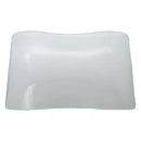 REGENT WAVY RECTANGULAR PLATTER BUBBLE GLASS - LARGE, (410X260MM)