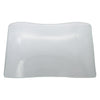 REGENT WAVY RECTANGULAR PLATTER BUBBLE GLASS - LARGE, (410X260MM)