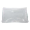REGENT WAVY RECTANGULAR PLATTER BUBBLE GLASS - LARGE
