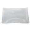 REGENT WAVY RECTANGULAR PLATTER BUBBLE GLASS - LARGE, (410X260MM)