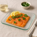 REGENT RECTANGULAR PLATTER BUBBLE GLASS - LARGE