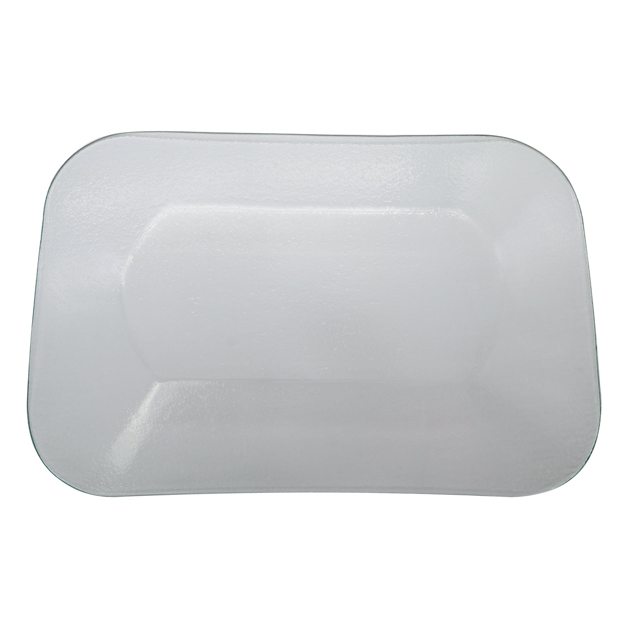 REGENT RECTANGULAR PLATTER BUBBLE GLASS - LARGE