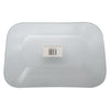 REGENT RECTANGULAR PLATTER BUBBLE GLASS - LARGE