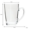 REGENT BULLET SHAPE GLASS MUG, (225ML) BULK