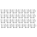 REGENT `COFFEE`EMBOSSED GLASS COFFEE MUGS, (380ML) BULK