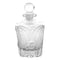 REGENT GLASS PERFUME BOTTLE TAPERED EMBOSSED WITH BALL STOPPER, 140ML (70MM DIAX130MM)