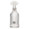 REGENT GLASS PERFUME RIBBED BOTTLE WITH SHELL STOPPER, 200ML
