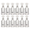 REGENT GLASS PERFUME RIBBED BOTTLE WITH SHELL STOPPER, 200ML