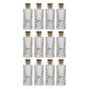 REGENT GLASS PERFUME BOTTLE LATTICE PATTERN WITH ROSE GOLD PLASTIC STOPPER, 150ML