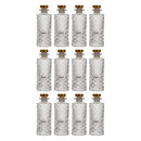REGENT GLASS LATTICE PATTERN PERFUME BOTTLE WITH ROSE GOLD PLASTIC STOPPER, 150ML (52MM DIAX145MM)