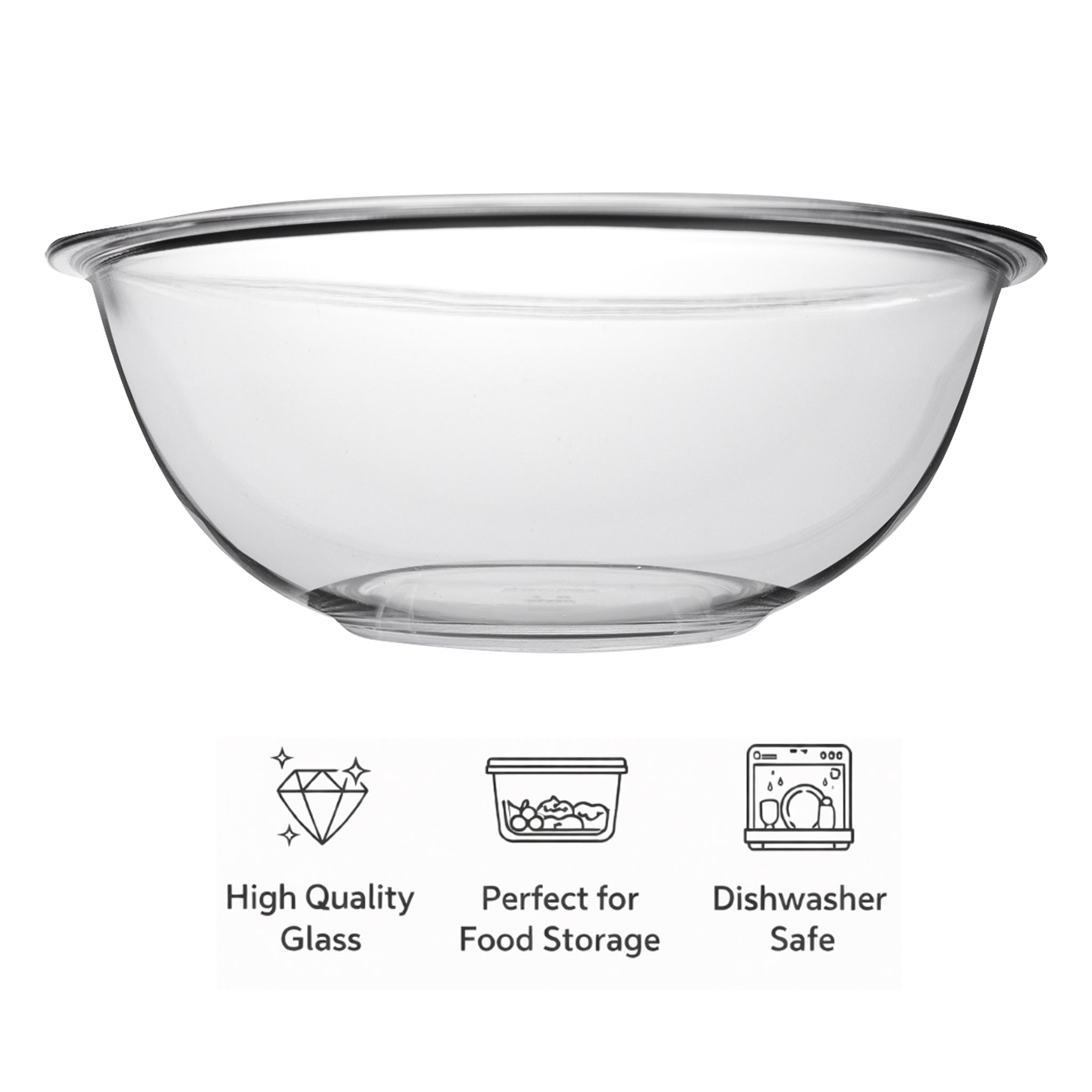 MARINEX GLASS MIXING BOWL, 3L