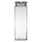REGENT SLIM SQUARE GLASS JAR WITH GLASS LID, 2.3LT (315X100X100MM)