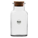 REGENT GLASS BOTTLE WITH CORK LID, 260ML