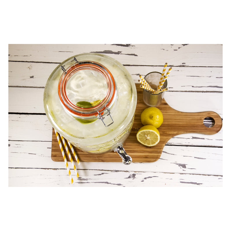 CONSOL BEVERAGE DISPENSER WITH CLIP-TOP LID, 7.6LT (340X200MM)
