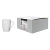 REGENT WHITE BULLET SHAPE COFFEE MUGS 4PK, 330ML