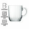 NADIR ASPEN STACKABLE GLASS MUG, (300ML)