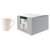 REGENT WHITE V-SHAPE COFFEE MUGS 4PK, 320ML