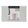 REGENT WHITE V-SHAPE COFFEE MUGS 4PK, 320ML