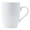 REGENT WHITE BULLET SHAPE COFFEE MUG 4 PACK, 350ML