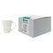 REGENT WHITE TRUMPET SHAPE COFFEE MUG 4 PACK, 380ML