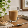 LUMINARC TEMPERED GLASS BULLET SHAPE COFFEE MUGS 4PK, 320ML