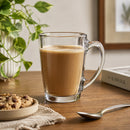 LUMINARC TEMPERED GLASS BULLET SHAPE COFFEE MUG 4PK, 320ML