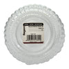 REGENT ROUND RIBBED GLASS JAR WITH GLASS LID, 1.5L
