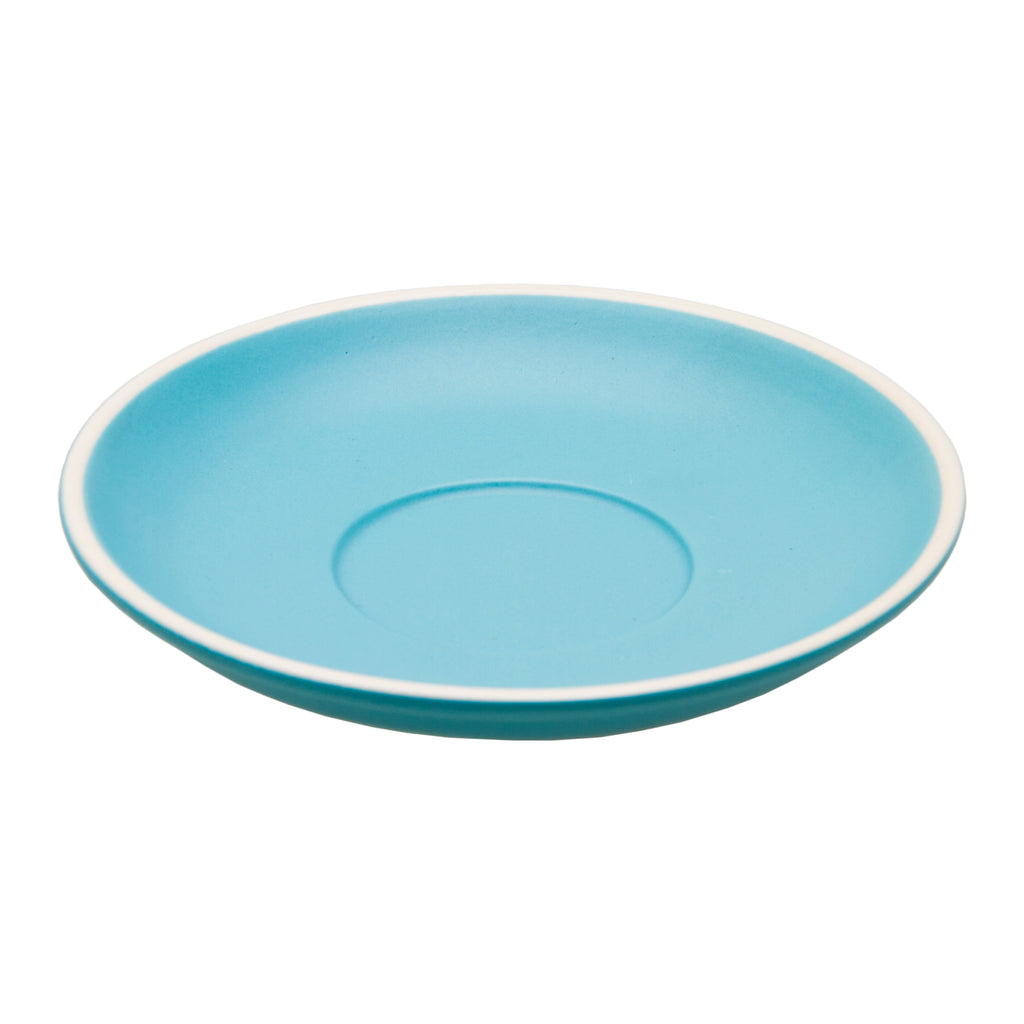REGENT STONEWARE CAPPUCCINO SAUCER MATT BLUE EA, 140MM DIA
