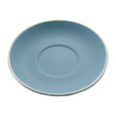 REGENT STONEWARE CAPPUCCINO SAUCER MATT BLUE EA, 140MM DIA