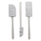 REGENT BAKEWARE RUBBER SPATULA WHITE 3 PIECE SET, (255/240MM)