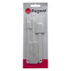 REGENT BAKEWARE RUBBER SPATULA WHITE 3 PIECE SET, (255/240MM)
