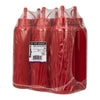REGENT ROUND PLASTIC SAUCE BOTTLE RED 6PK, 500ML